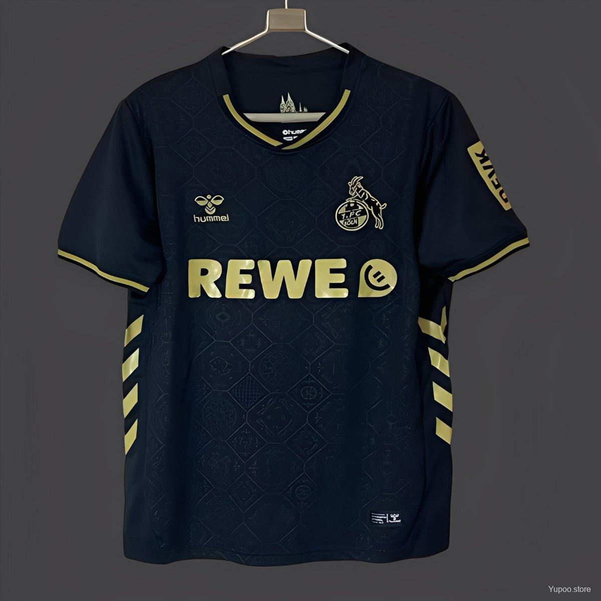 Camiseta de fútbol Köln 2025/26 VISITANTE MANGA CORTA VERSION FAN